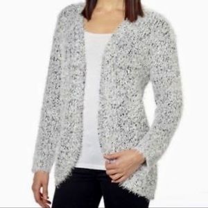 Kenzie Eyelash Open Cardigan